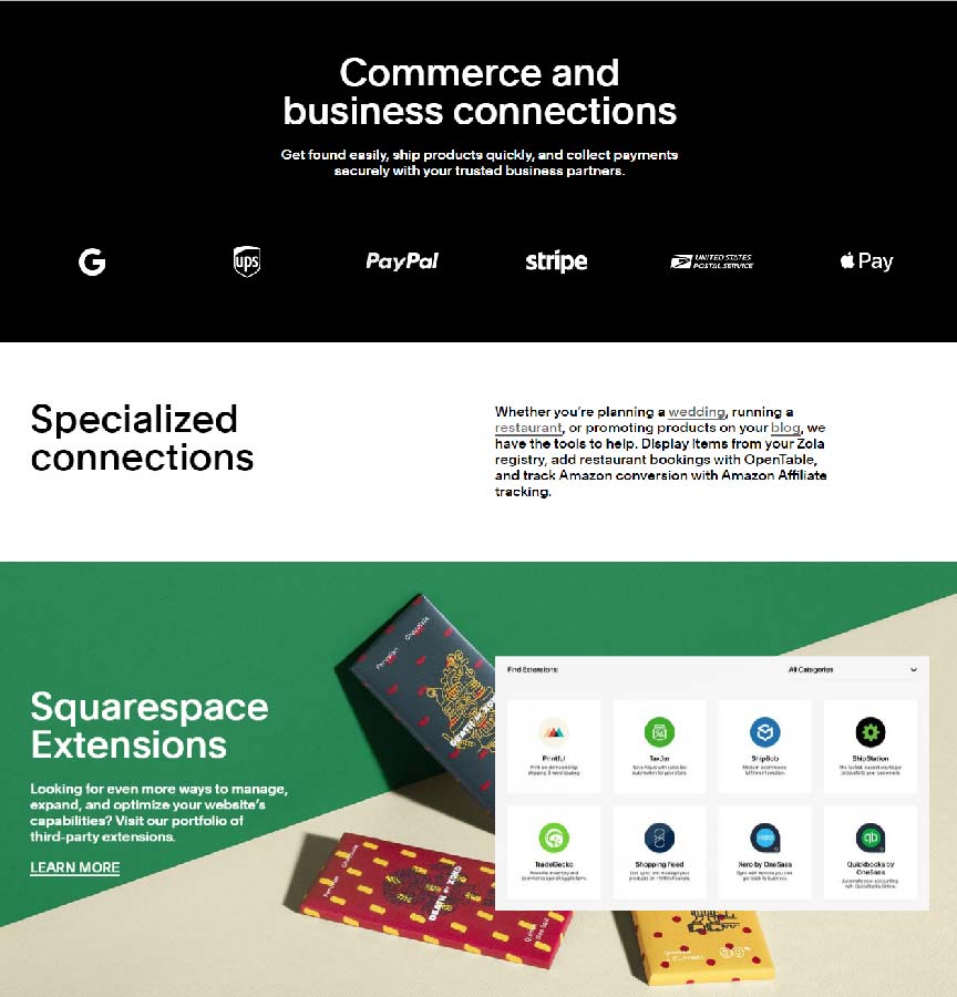แอพ Squarespace