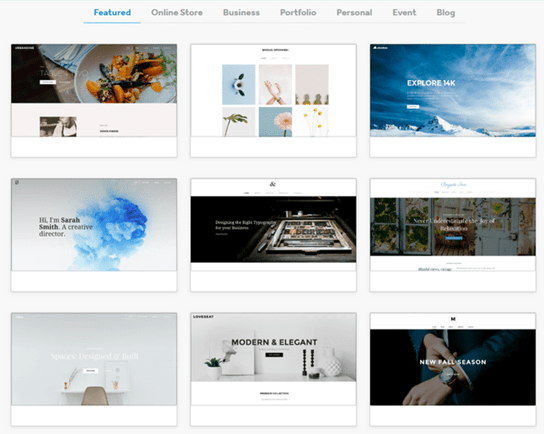 เครื่องมือสร้างเว็บไซต์ที่ดีที่สุดสำหรับช่างภาพของ Weebly