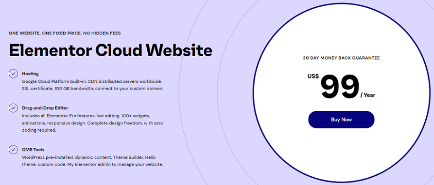 ราคา Elementor Cloud