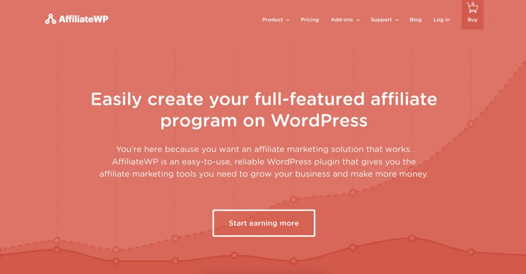 Plugin di affiliazione wordpress di AffiliateWP