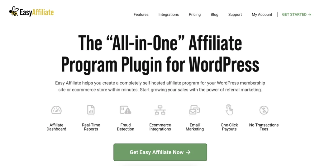 Plugin di affiliazione wordpress EasyAffiliate