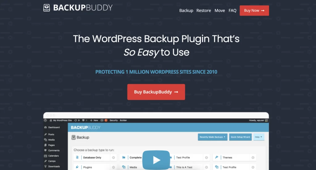 BackupBuddy wordpress 備份插件