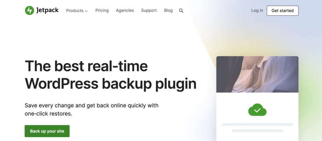 Jetpack - 最好的 wordpress 備份插件