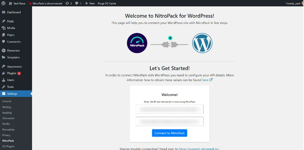 ลงมือทำด้วย NitroPack