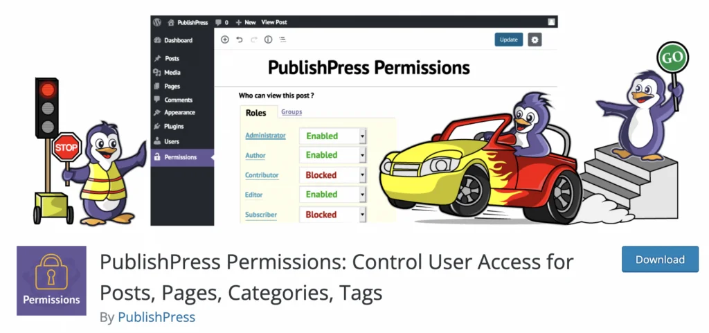 PublishPress 權限 wordpress 用戶插件