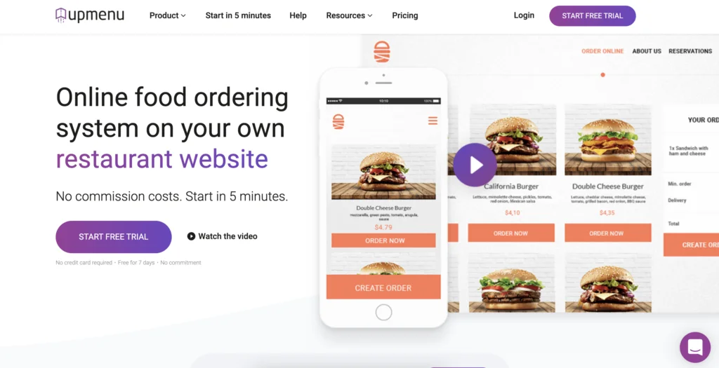 UpMenu - สั่งร้านอาหาร wordpress ออนไลน์