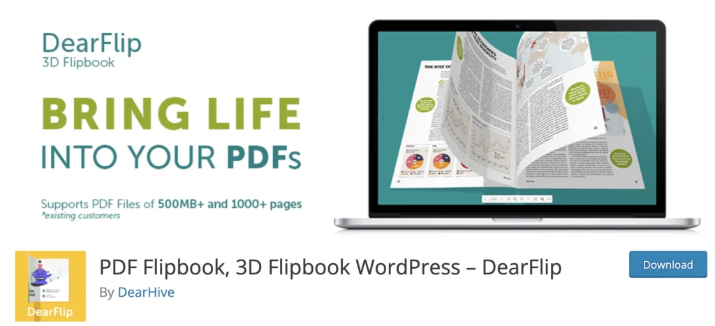 ภาพหน้าจอของ DearFlip 3D Flipbook