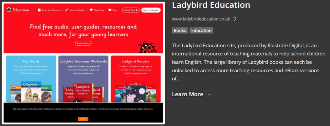โชว์เคส 2020 – Ladybird Education