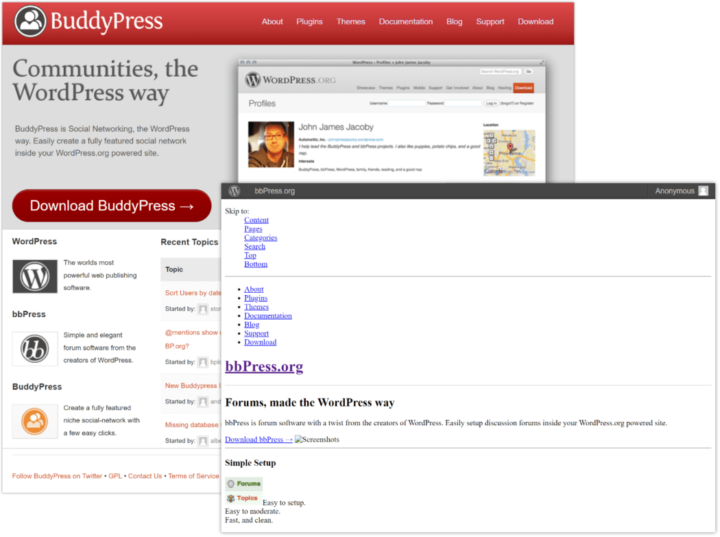 2013 BuddyPress และ bbPress