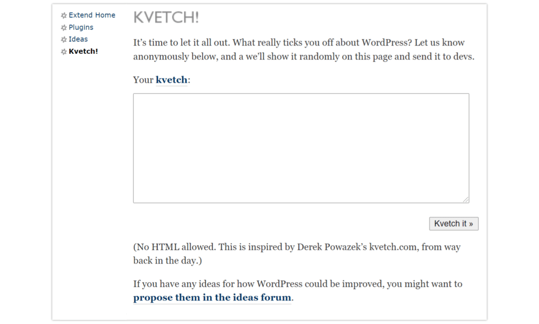 2007 ขยาย > Kveetch!