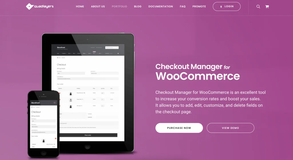Checkout Manager สำหรับปลั๊กอิน WooCommerce