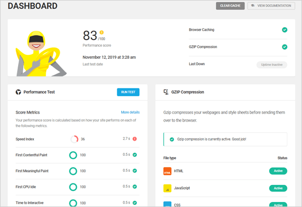 ปลั๊กอินเพิ่มประสิทธิภาพ Hummingbird WordPress