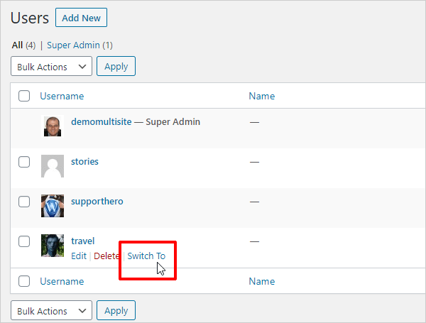 ผู้ใช้เปลี่ยนปลั๊กอิน WordPress
