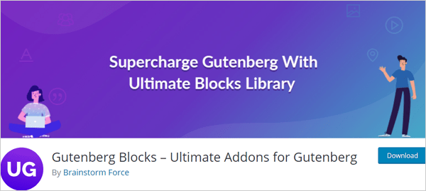 สุดยอด Addons สำหรับ Gutenberg