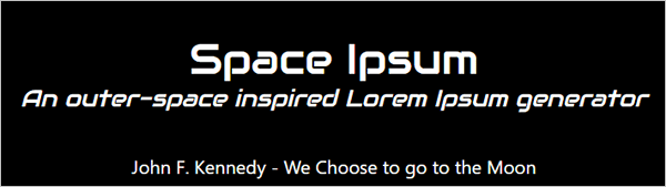 Espaço Ipsum