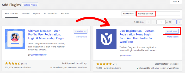 ติดตั้งปลั๊กอินการลงทะเบียนผู้ใช้ WordPress Extra Fields