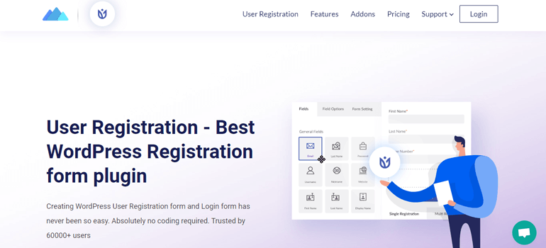 การลงทะเบียนผู้ใช้ การจำกัดเนื้อหา ปลั๊กอิน WordPress
