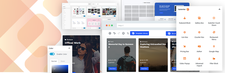 Gutentor – Blok Gutenberg – Pembuat Halaman untuk Editor Gutenberg