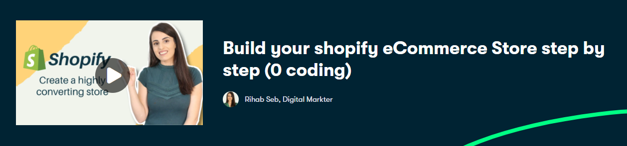 Skillshare بالطبع Shopify