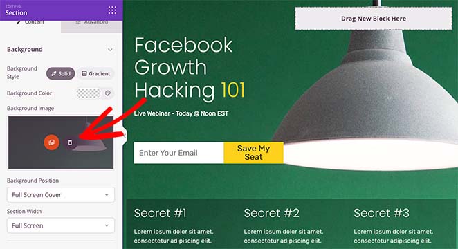 删除-facebook-ads-landing-page-image - SeedProd Change your facebook landing page image