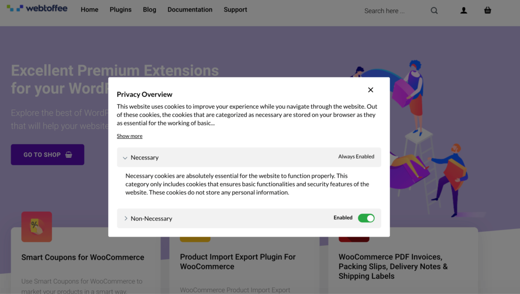 الموافقة على ملف تعريف الارتباط الخاص باللائحة العامة لحماية البيانات (GDPR)