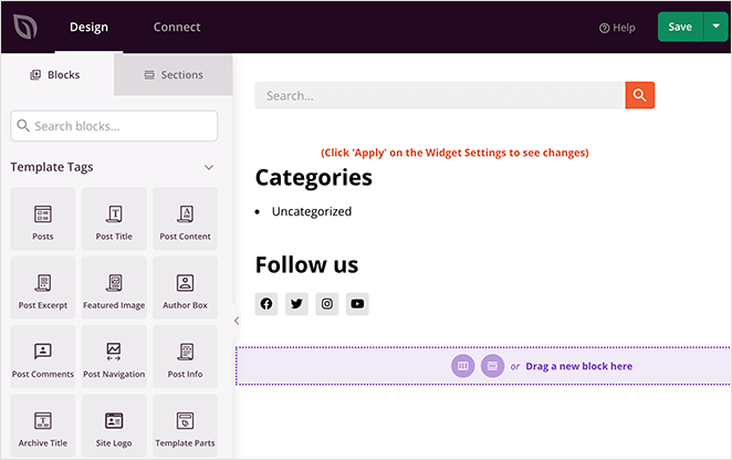 seedprod-modello-barra laterale - SeedProd SeedProd sidebar template
