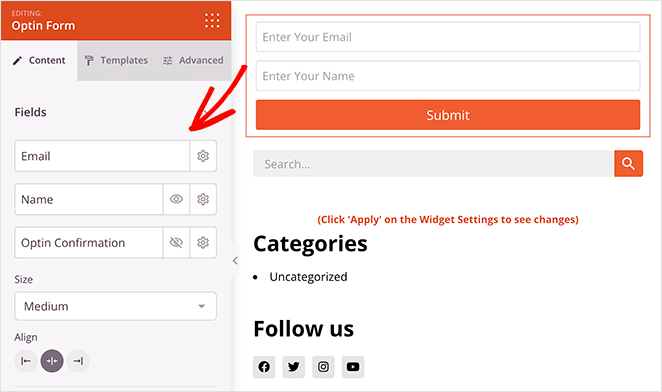 seedprod-optin-form-barra laterale - SeedProd Add an optin form to your sidebar template