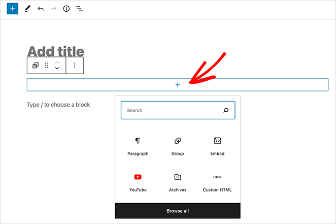 add-content-to-group-block - SeedProd Add content to your group blocks