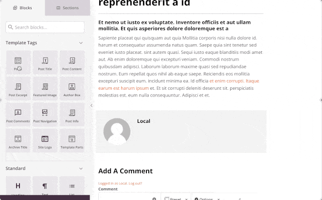 aggiungi-post-a-modello-post-personalizzato - SeedProd How to add posts to custom post template WordPress