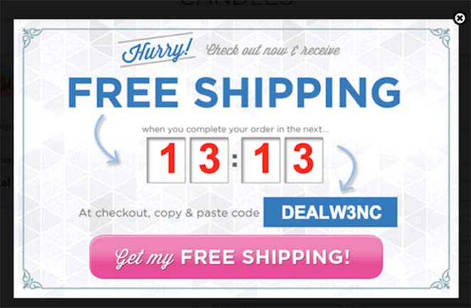 esempio-di-magnete-piombo-spedizione-gratuita - SeedProd free shipping lead magnet example