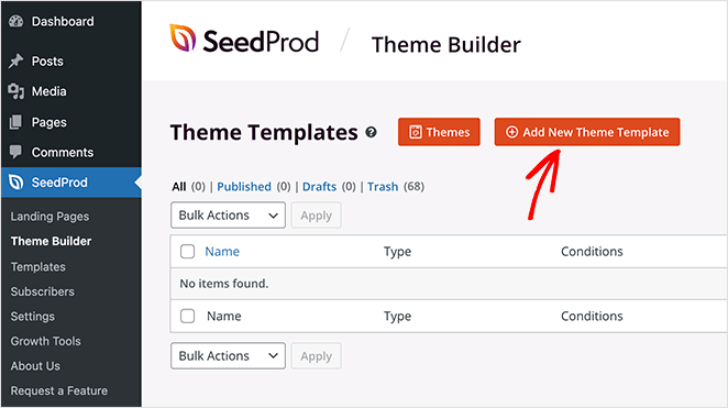 add-new-theme-template-1 - SeedProd add new theme template
