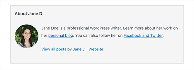 WordPress-author-box-senza-plugin-2 - SeedProd WordPress author box without plugin