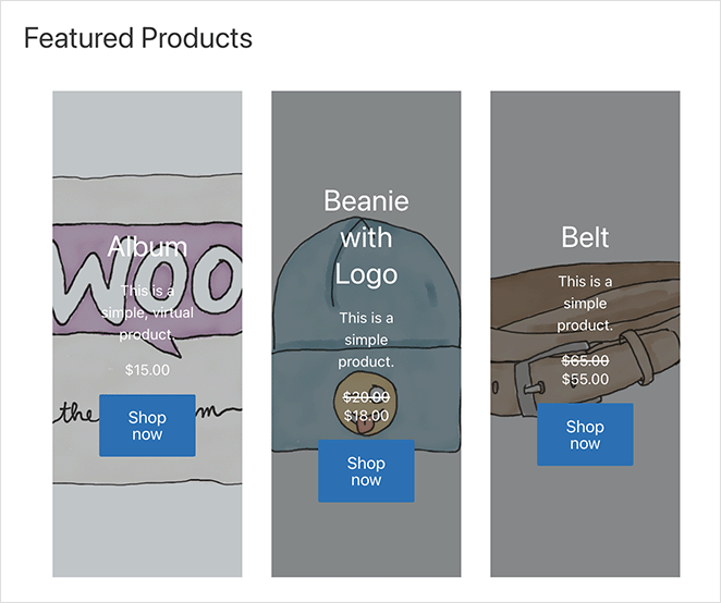 woocommerce-prodotti-in-carta-in-grid - SeedProd WooCommerce featured products in grid