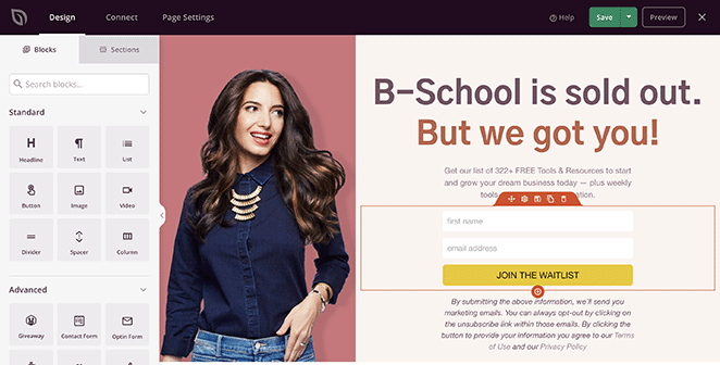 seedprod-b-scuola - SeedProd b-school lead gen landing page made with seedprod