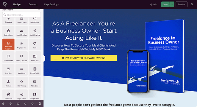 seedprod-ebook-lead-gen-landing-page - SeedProd Freelance to business owner lead generation landing page made with seedprod
