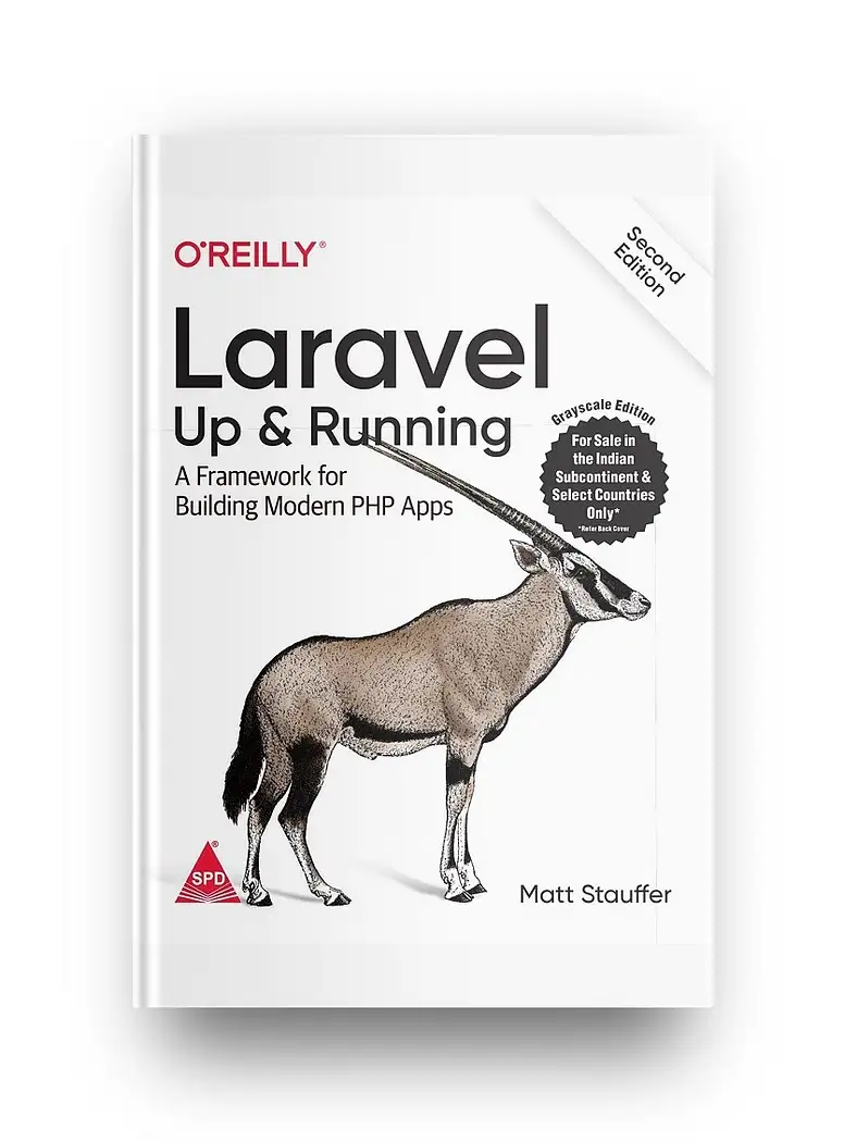 Laravel:Up&Runningは、PHPフレームワークを学習するための最高のPHPブックの1つです。
