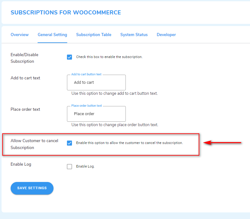 woocommerceサブスクリプション製品を追加します-サブスクリプションをキャンセルします