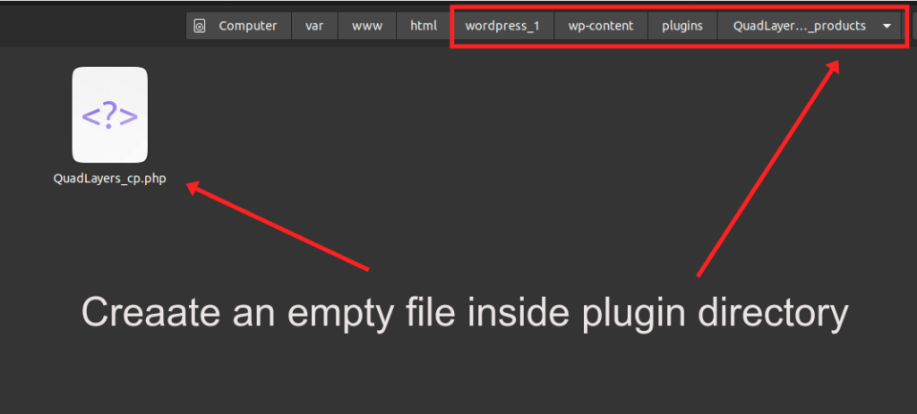 file principale