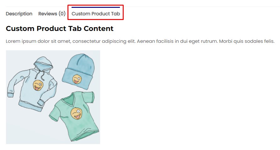 เพิ่มแท็บผลิตภัณฑ์ที่กำหนดเองใน WooCommerce ผลิตภัณฑ์ทั้งหมด