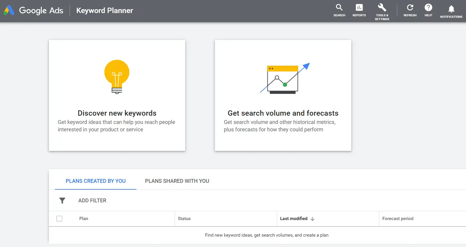 Google Keyword Planner 是一种有用的工具,可用于为您的联属网络营销策略查找相关搜索词。