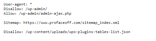 fișier wordpress robots.txt