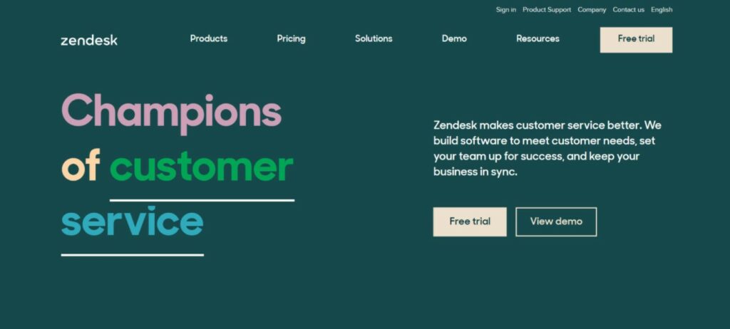 Perangkat lunak layanan pelanggan Zendesk