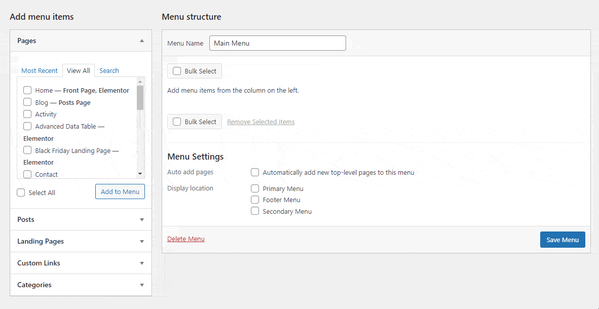 Come creare un menu in WordPress (3 metodi facili) 9 Add Pages to the WordPress Menu