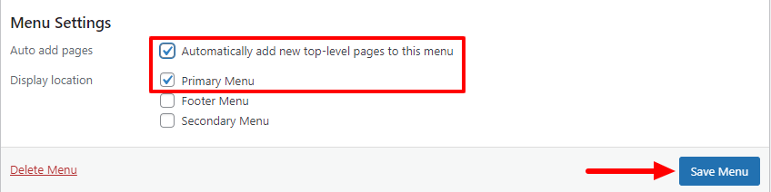 Come creare un menu in WordPress (3 metodi facili) 11 Menu Settings