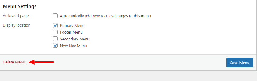 Come creare un menu in WordPress (3 metodi facili) 19 How to delete a menu