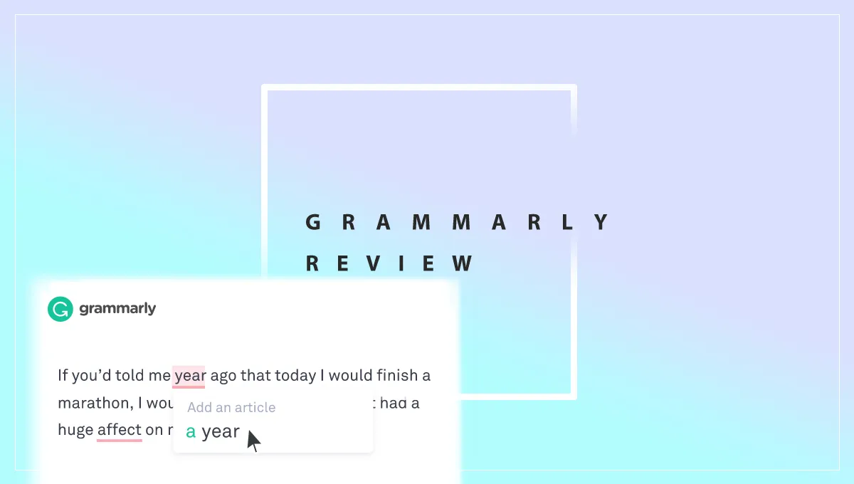 Introducción de captura de pantalla de la página de revisión gramatical
