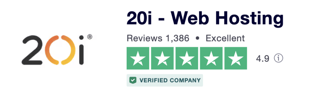 来自 trustpilot 的 20i 令人难以置信的评论