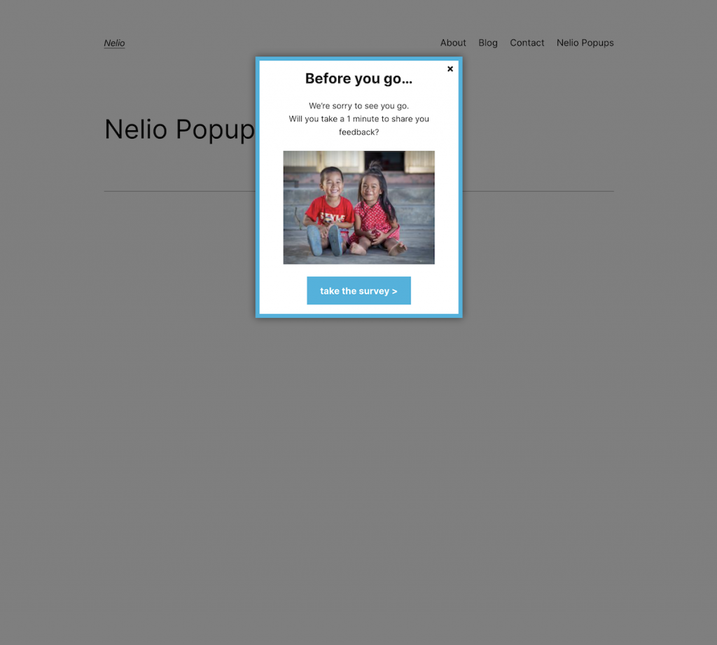 Visualisasi popup yang dibuat dengan menyalin salah satu dari CRS