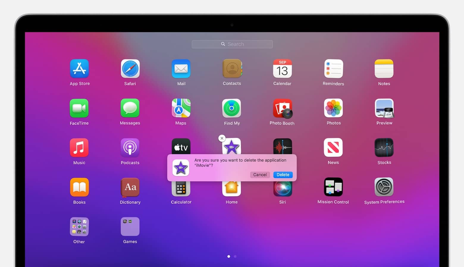 كيفية إلغاء تثبيت التطبيقات باستخدام Launchpad