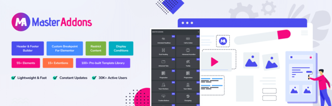 إضافات رئيسية لـ Elementor